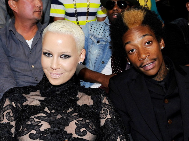 Amber Rose i Wiz Khalifa (fot. Cover Media)