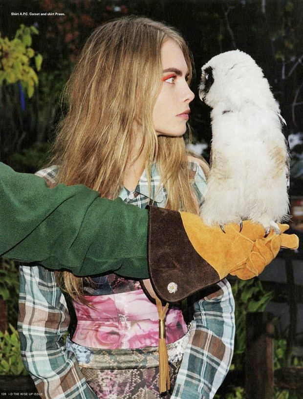 Cara Delevingne w zoo: świetne zdjęcia w i-D
