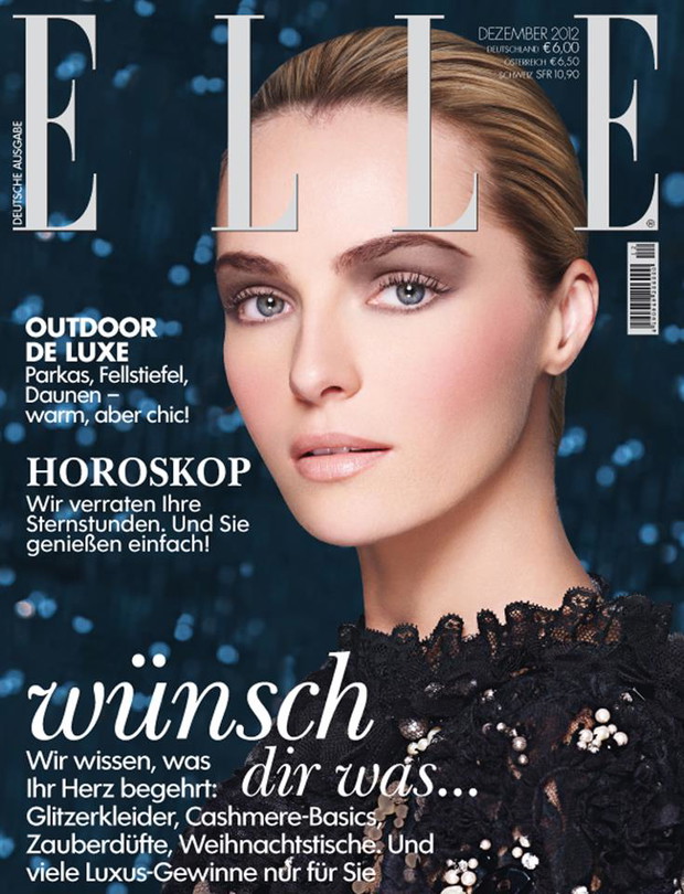 ELLE Germany grudzień 2012
