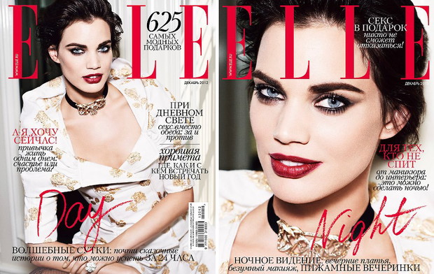 ELLE Russia grudzień 2012