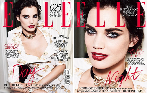 ELLE Russia grudzień 2012