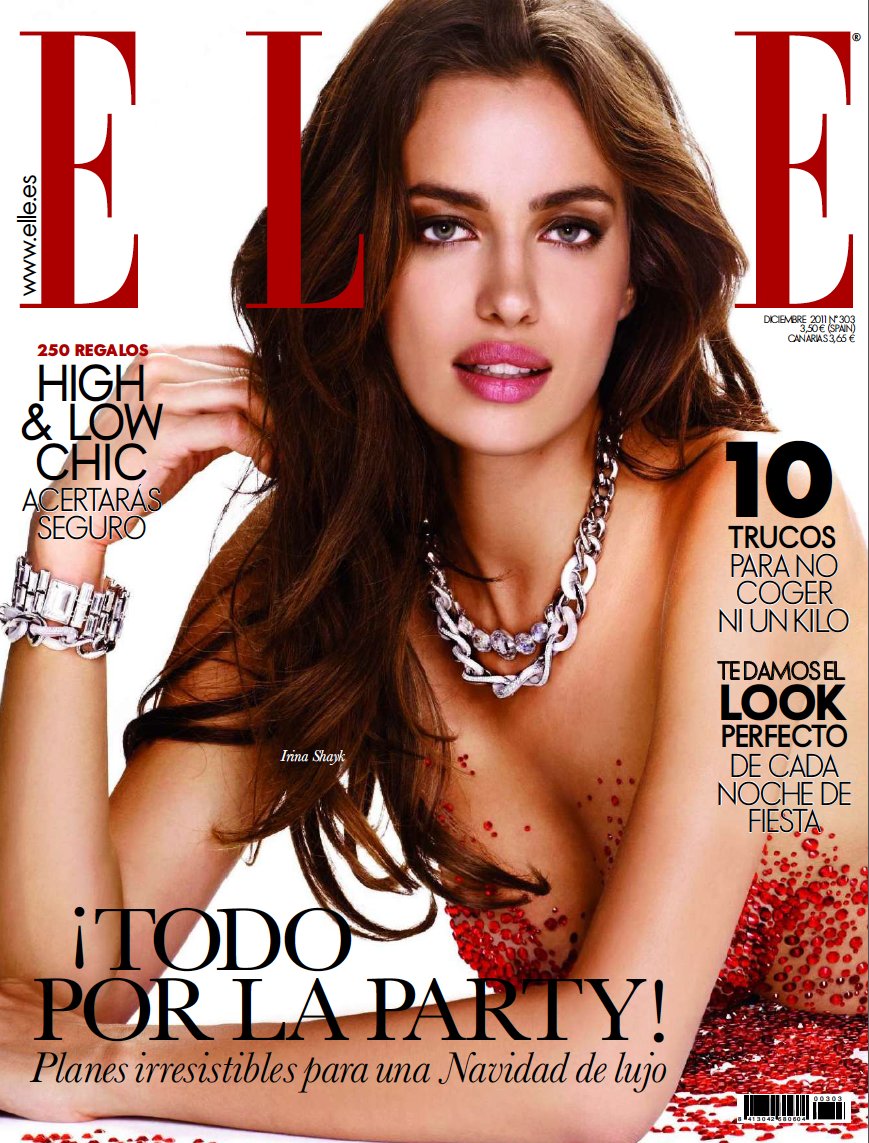 Irina Shayk w ELLE España, 12