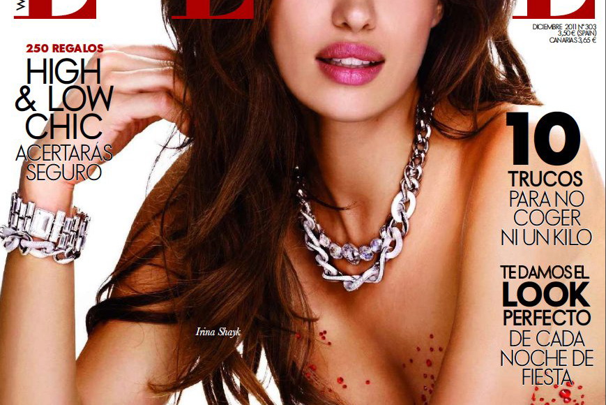 Irina Shayk w ELLE España, 12