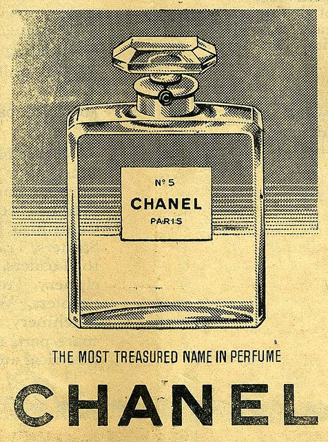 Reklamy retro: perfumy Chanel