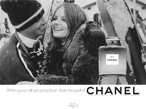 Reklamy retro: perfumy Chanel