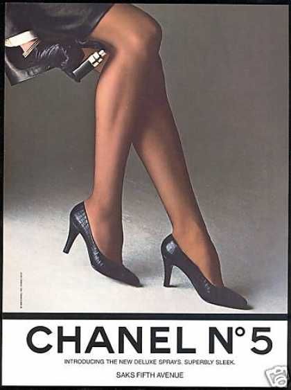 Reklamy retro: perfumy Chanel