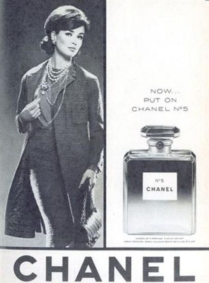 Reklamy retro: perfumy Chanel