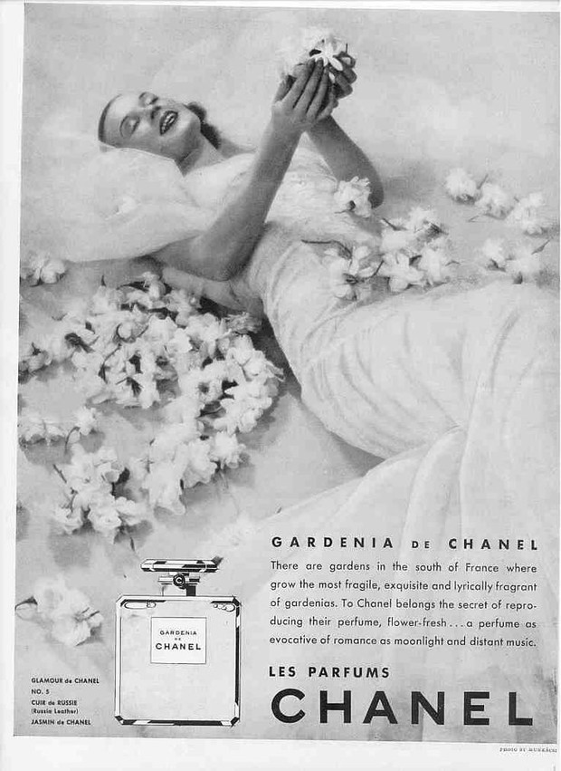 Reklamy retro: perfumy Chanel