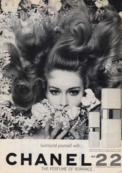 Reklamy retro: perfumy Chanel