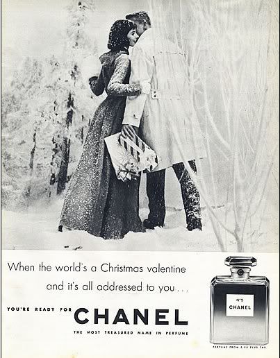 Reklamy retro: perfumy Chanel