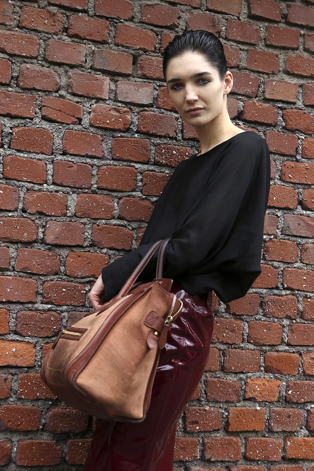 Street fashion: modelki kochają czerwień!