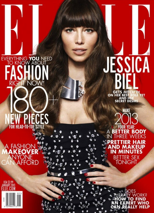 Jessica Biel w ELLE US