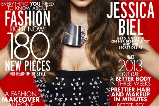 Jessica Biel w ELLE US