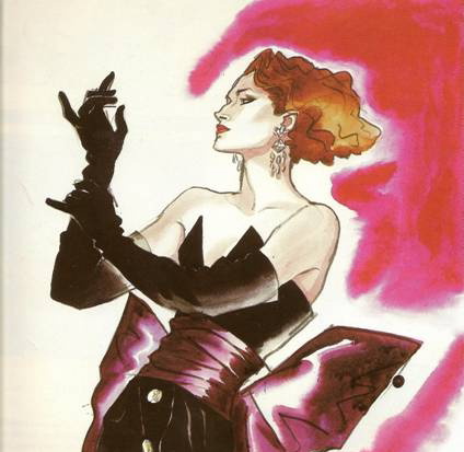 Rysunek Antonio Lopez / fot. Pinterest