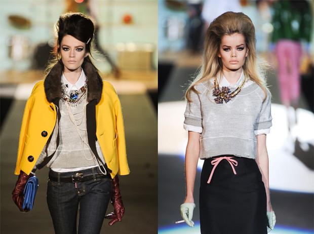 Dsquared2 jesień/ zima 2012, fot. Imaxtree