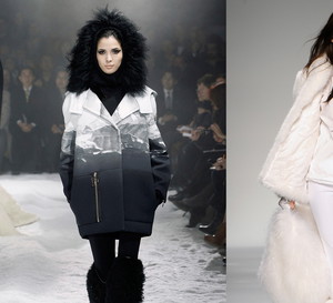 Moncler Gamme Rouge, Blumarine fot. Imaxtree