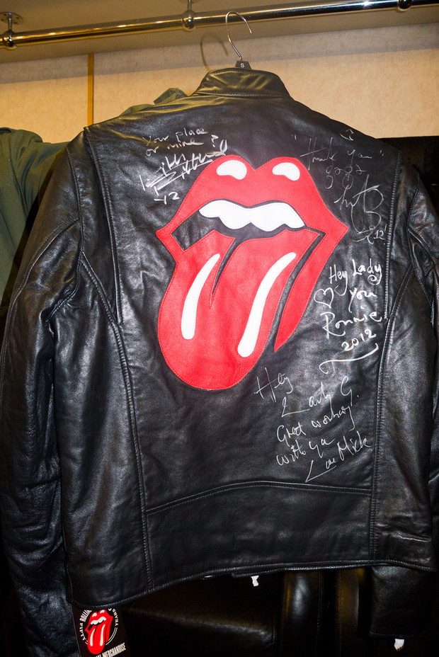 Lady Gaga na koncercie The Rolling Stones