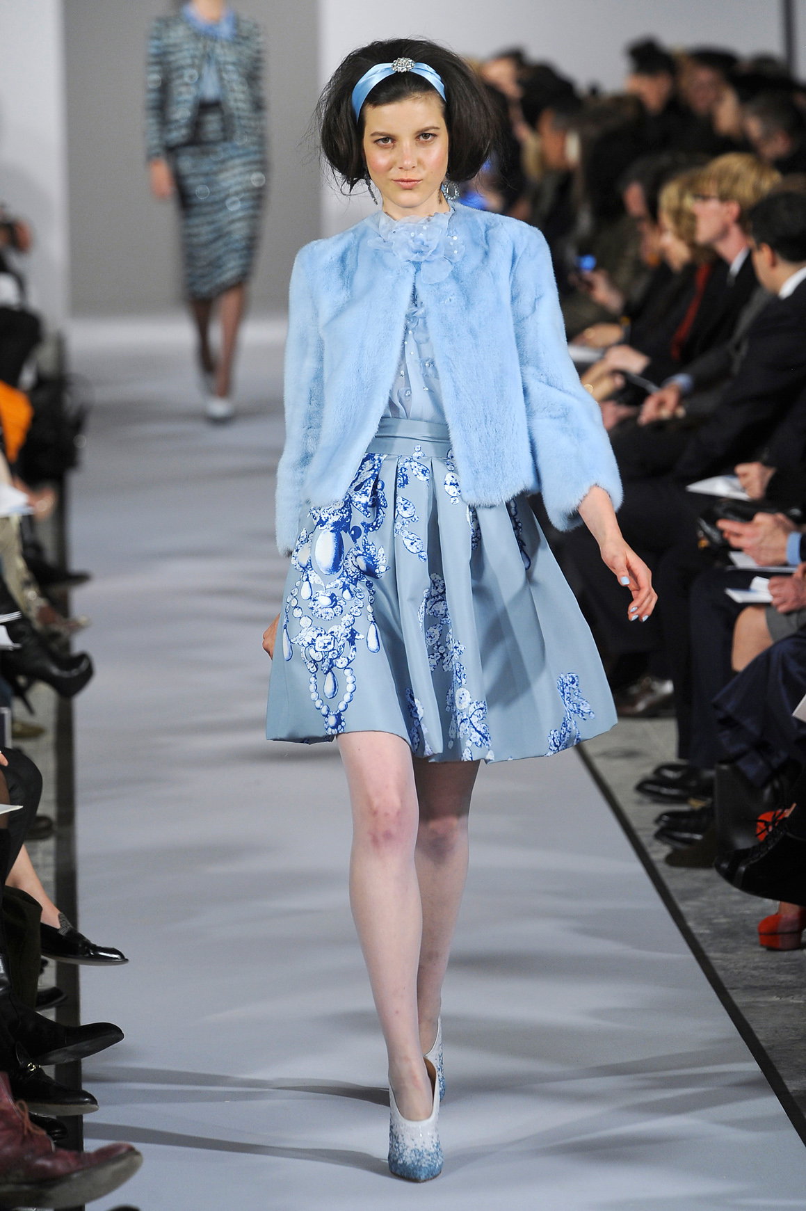 Oscar de la Renta, jesień/zima 2012 (fot. Imaxtree)