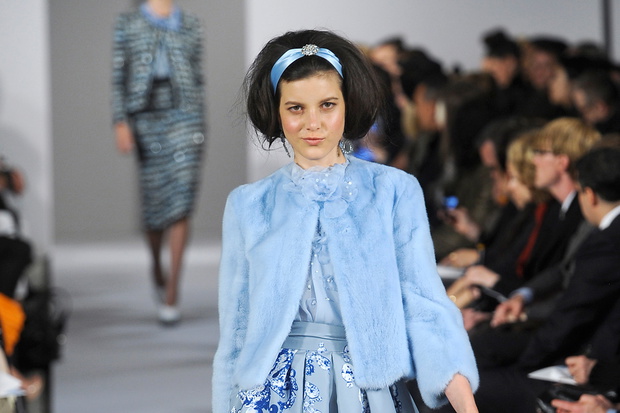 Oscar de la Renta, jesień/zima 2012 (fot. Imaxtree)