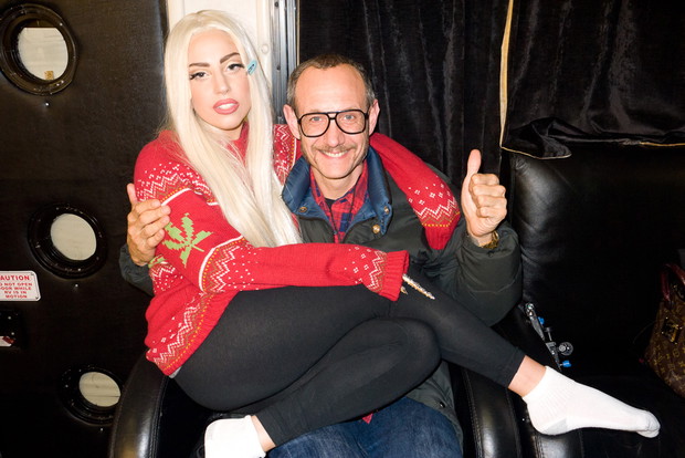 Lady Gaga na koncercie The Rolling Stones