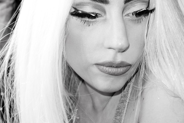 Lady Gaga na koncercie The Rolling Stones
