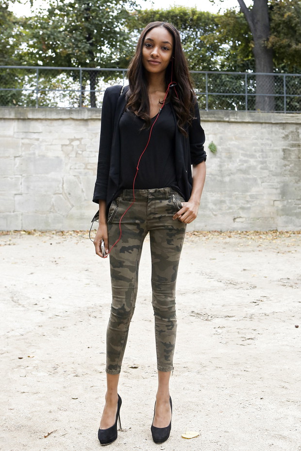 Street fashion: najlepiej ubrane modelki 2012