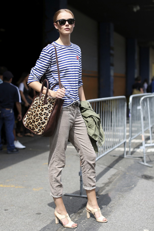 Street fashion: najlepiej ubrane modelki 2012