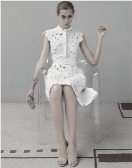 Magda Jasek w kampanii Valentino wiosna-lato 2013
