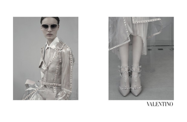 Magda Jasek w kampanii Valentino wiosna-lato 2013