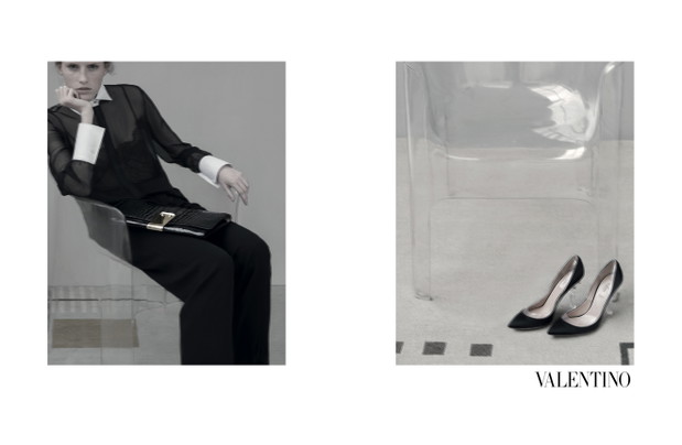 Magda Jasek w kampanii Valentino wiosna-lato 2013
