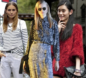 Street fashion: najlepiej ubrane modelki 2012