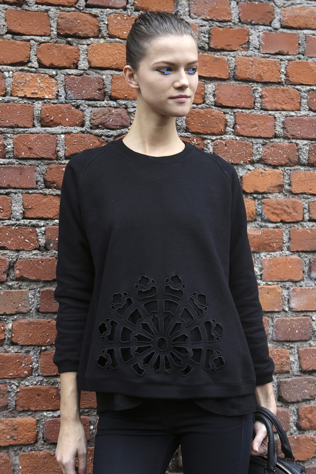 Street fashion: najlepiej ubrane modelki 2012
