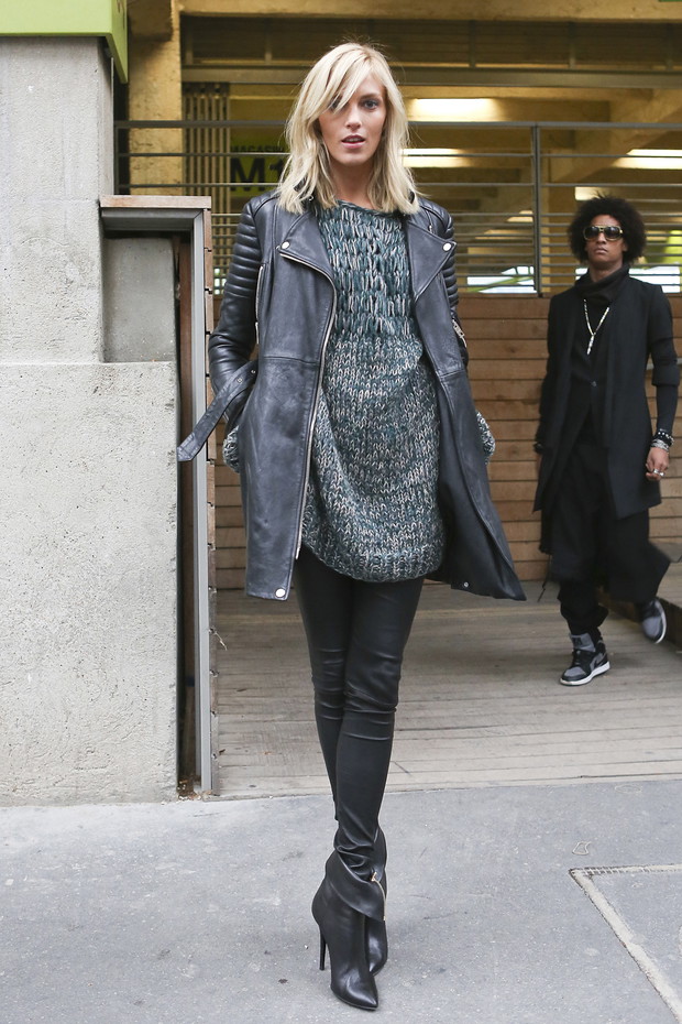 Street fashion: najlepiej ubrane modelki 2012