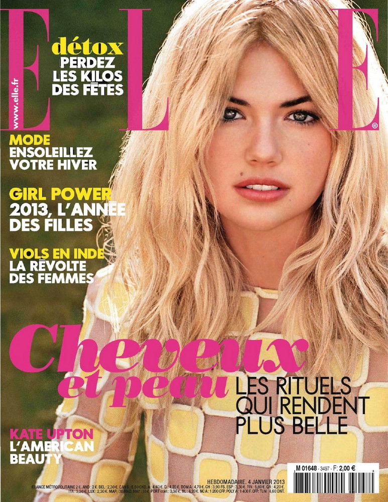 Kate Upton w sesji dla ELLE France