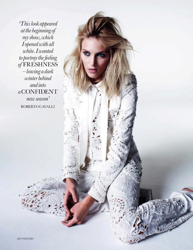 Anja Rubik i najlepsze kolekcje w ELLE UK