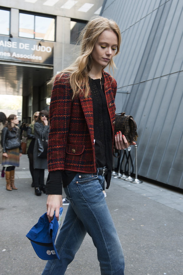 Street fashion: najlepiej ubrane modelki 2012