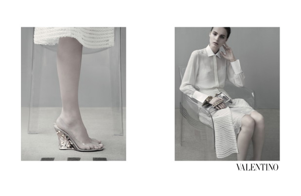 Magda Jasek w kampanii Valentino wiosna-lato 2013
