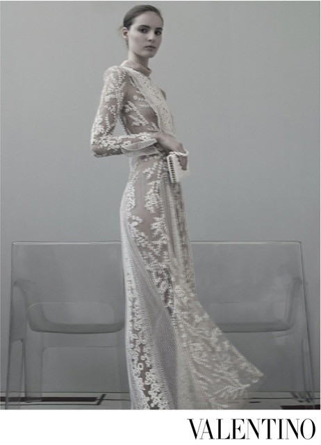 Magda Jasek w kampanii Valentino wiosna-lato 2013