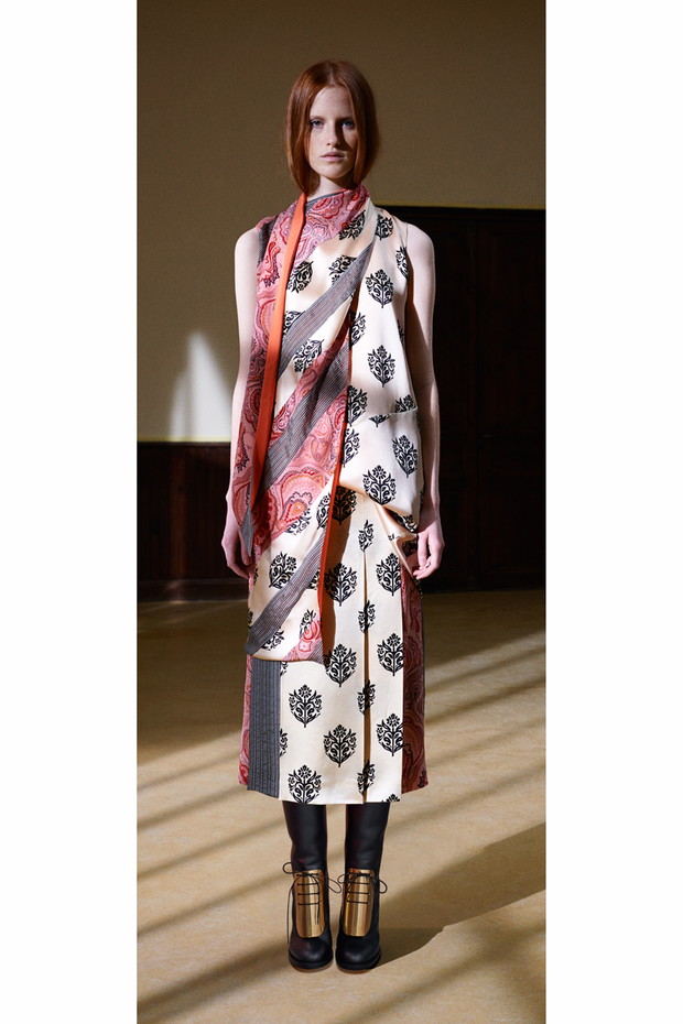 Magdalena Jasek i Maria Loks w Céline Pre-Fall 2013
