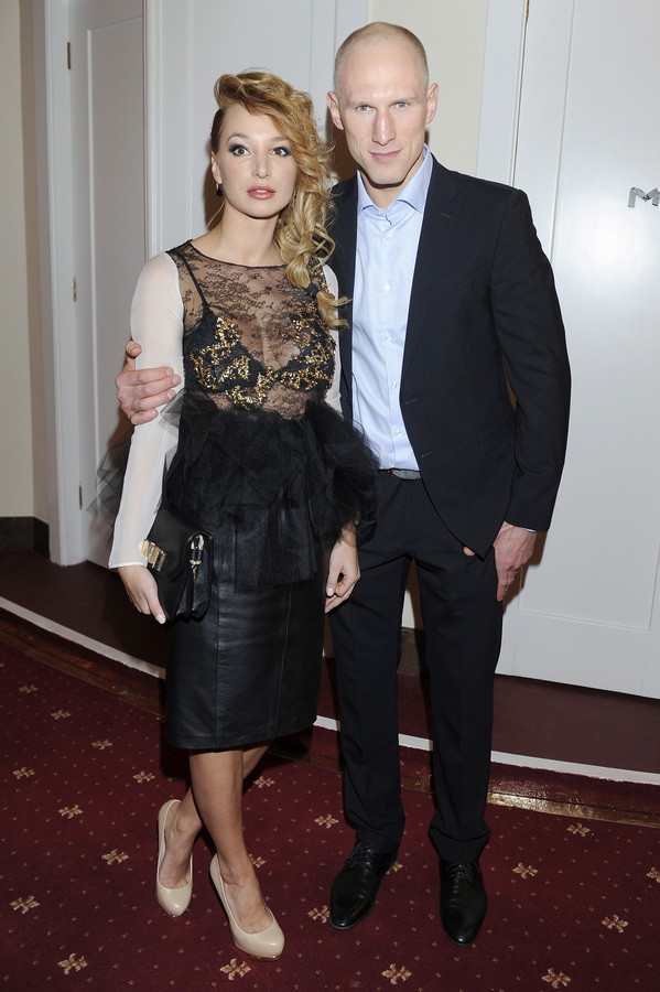 Małgorzata Babilońska i Krzysztof Włodarczyk na Gali Mistrzów Sportu 2012 (fot. Akpa)