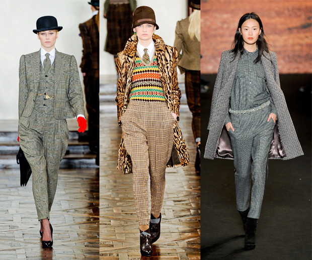 Ralph Lauren, Ralph Lauren, Paul & Joe, jesień-zima 2012/2013 fot. Imaxtree