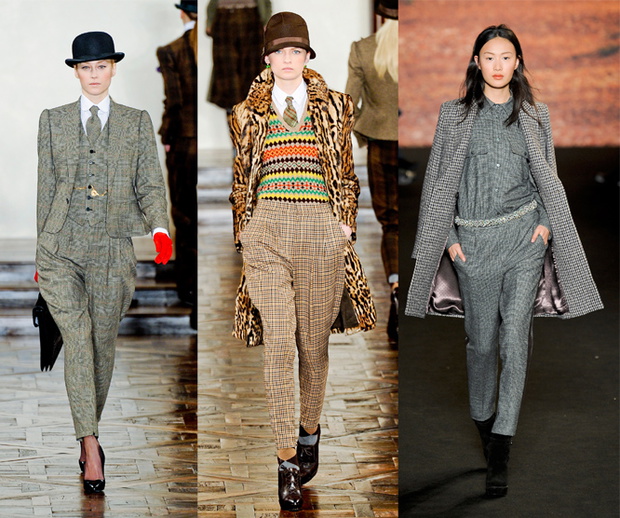 Ralph Lauren, Ralph Lauren, Paul & Joe, jesień-zima 2012/2013 fot. Imaxtree