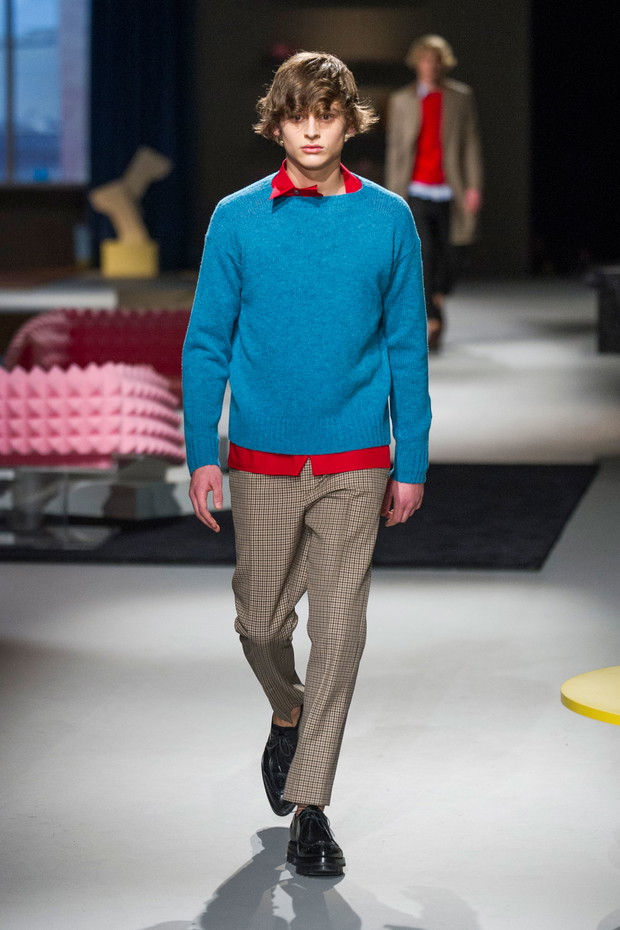 Prada jesień-zima 2013/2014 - pokaz męskiej kolekcji