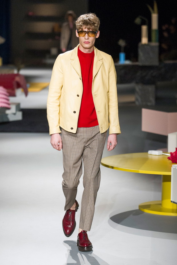 Prada jesień-zima 2013/2014 - pokaz męskiej kolekcji