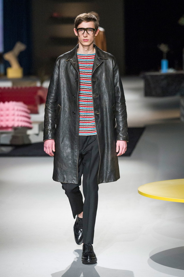 Prada jesień-zima 2013/2014 - pokaz męskiej kolekcji