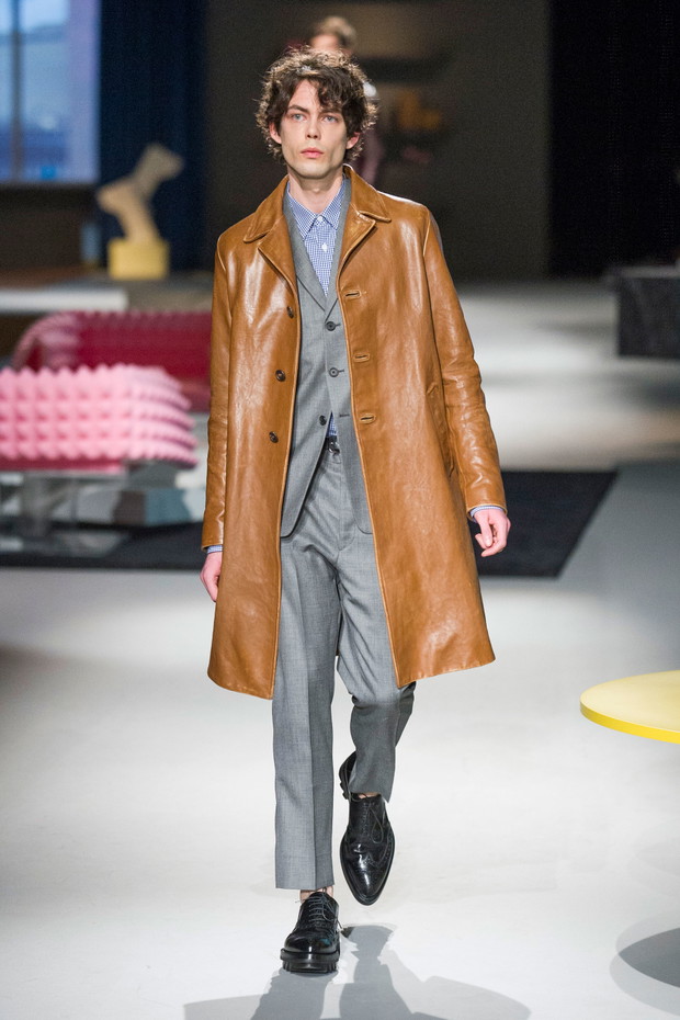 Prada jesień-zima 2013/2014 - pokaz męskiej kolekcji
