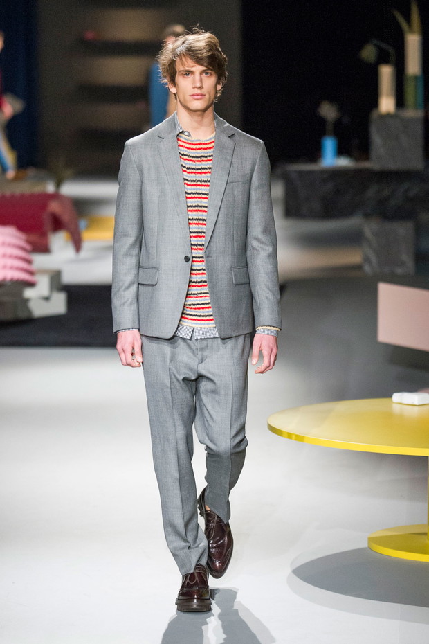 Prada jesień-zima 2013/2014 - pokaz męskiej kolekcji