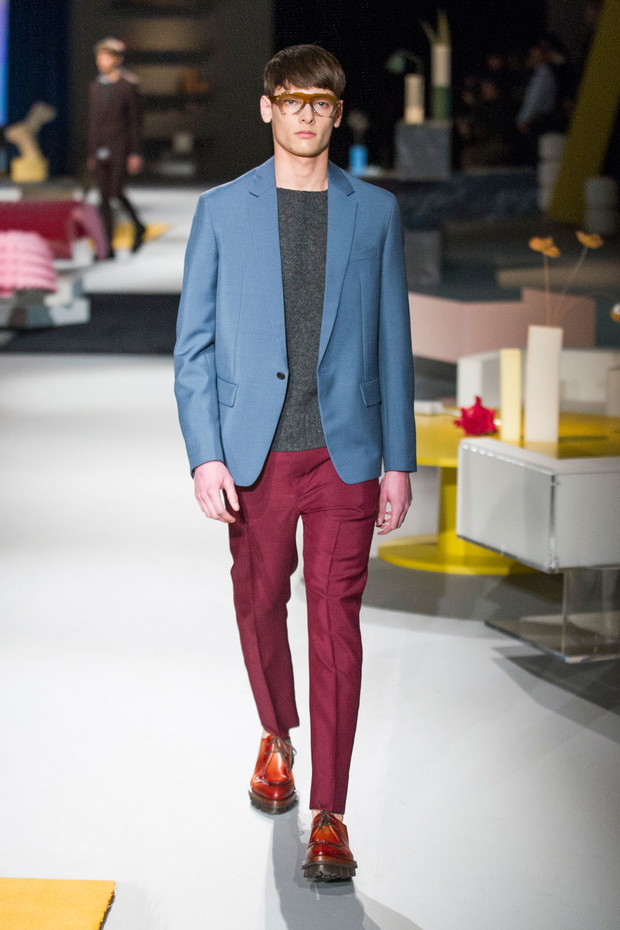 Prada jesień-zima 2013/2014 - pokaz męskiej kolekcji
