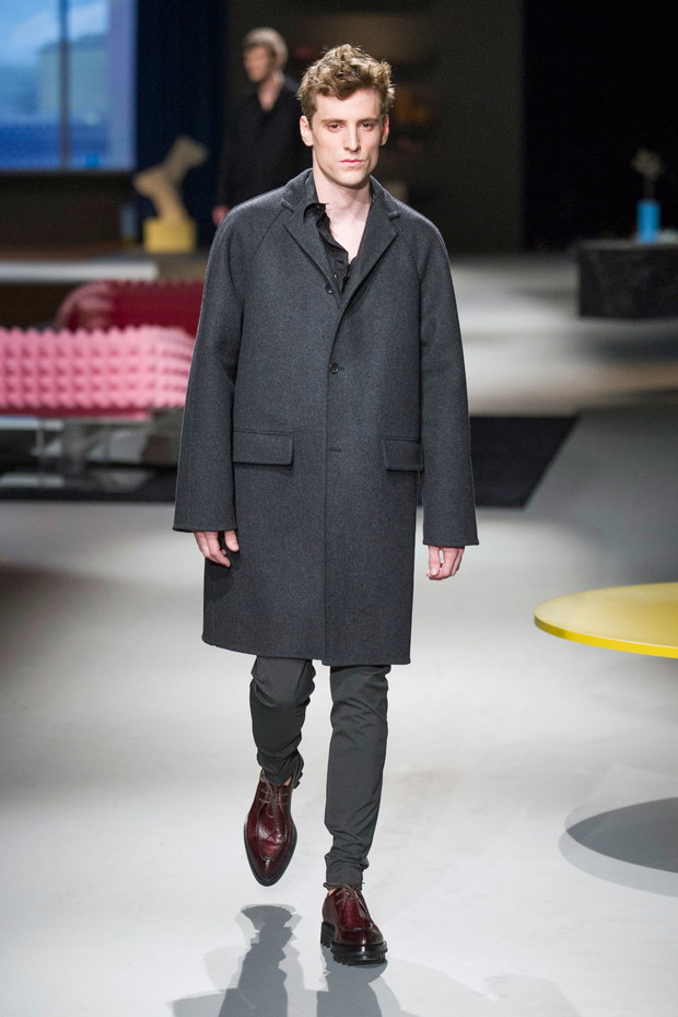 Prada jesień-zima 2013/2014 - pokaz męskiej kolekcji