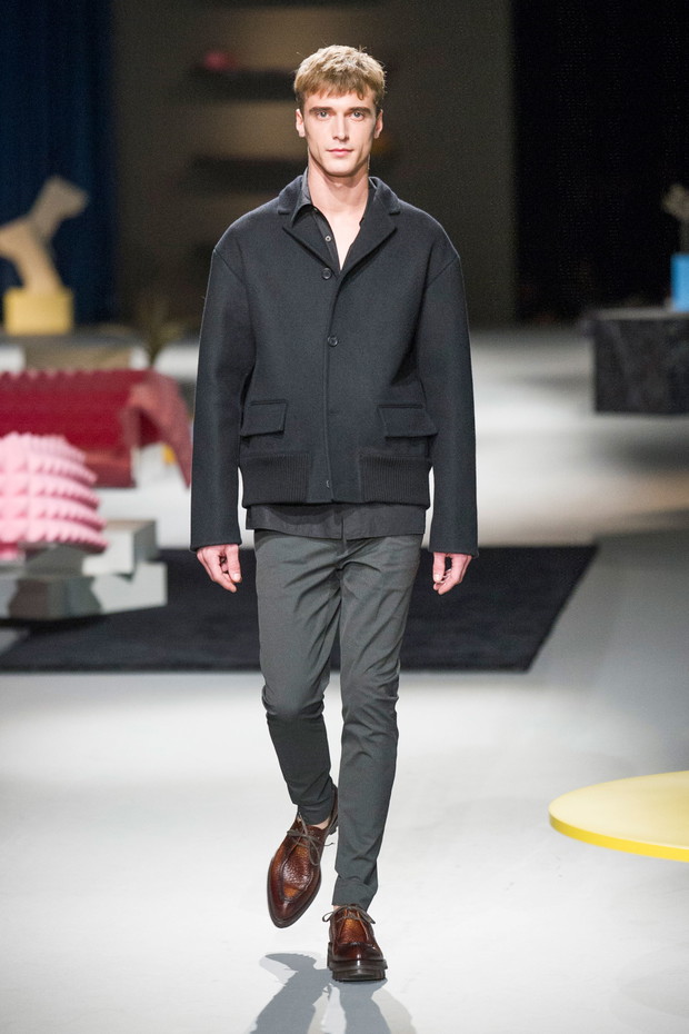 Prada jesień-zima 2013/2014 - pokaz męskiej kolekcji